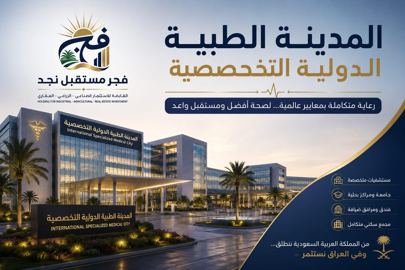 المستشفيات والمدن الطبية